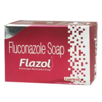 Flazol Antifungal Medicated Soap 75gm এর ছবি