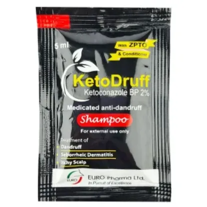 KetoDruff Sachet Shampoo 5ml এর ছবি