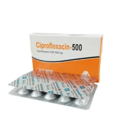 Ciprofloxacin 500 এর ছবি