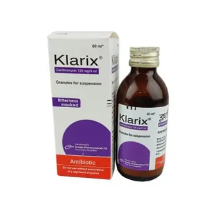 Klarix Powder For Suspension 70ml এর ছবি