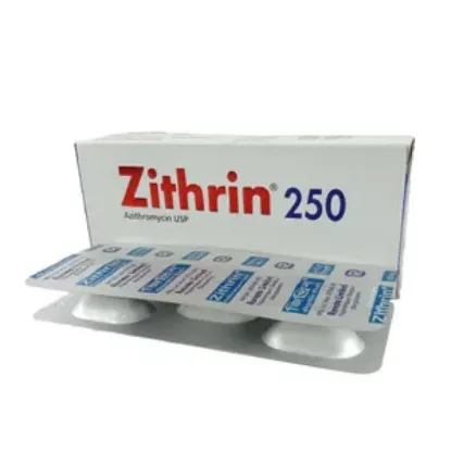 Zithrin 250 Tablet এর ছবি