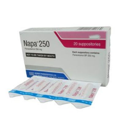 Napa 250 Suppository এর ছবি